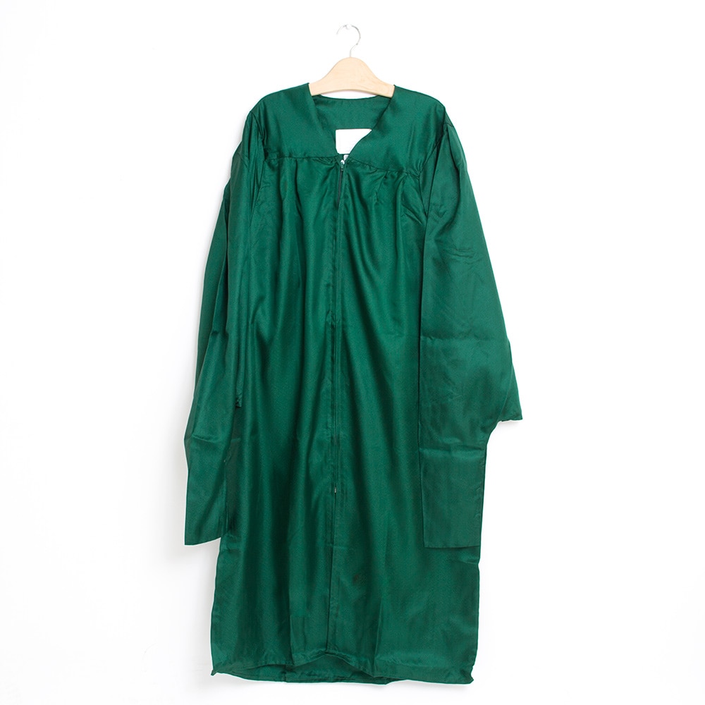 Jostens, Master, Keeper, Gown, Green, Gown Only